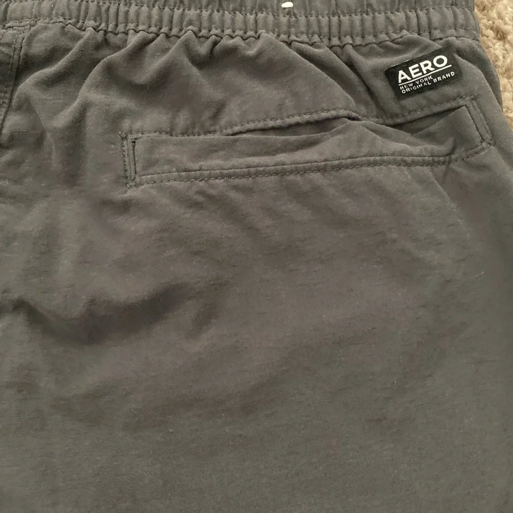 Aeropostale Gray Cargo Pants Relaxed Fit XS